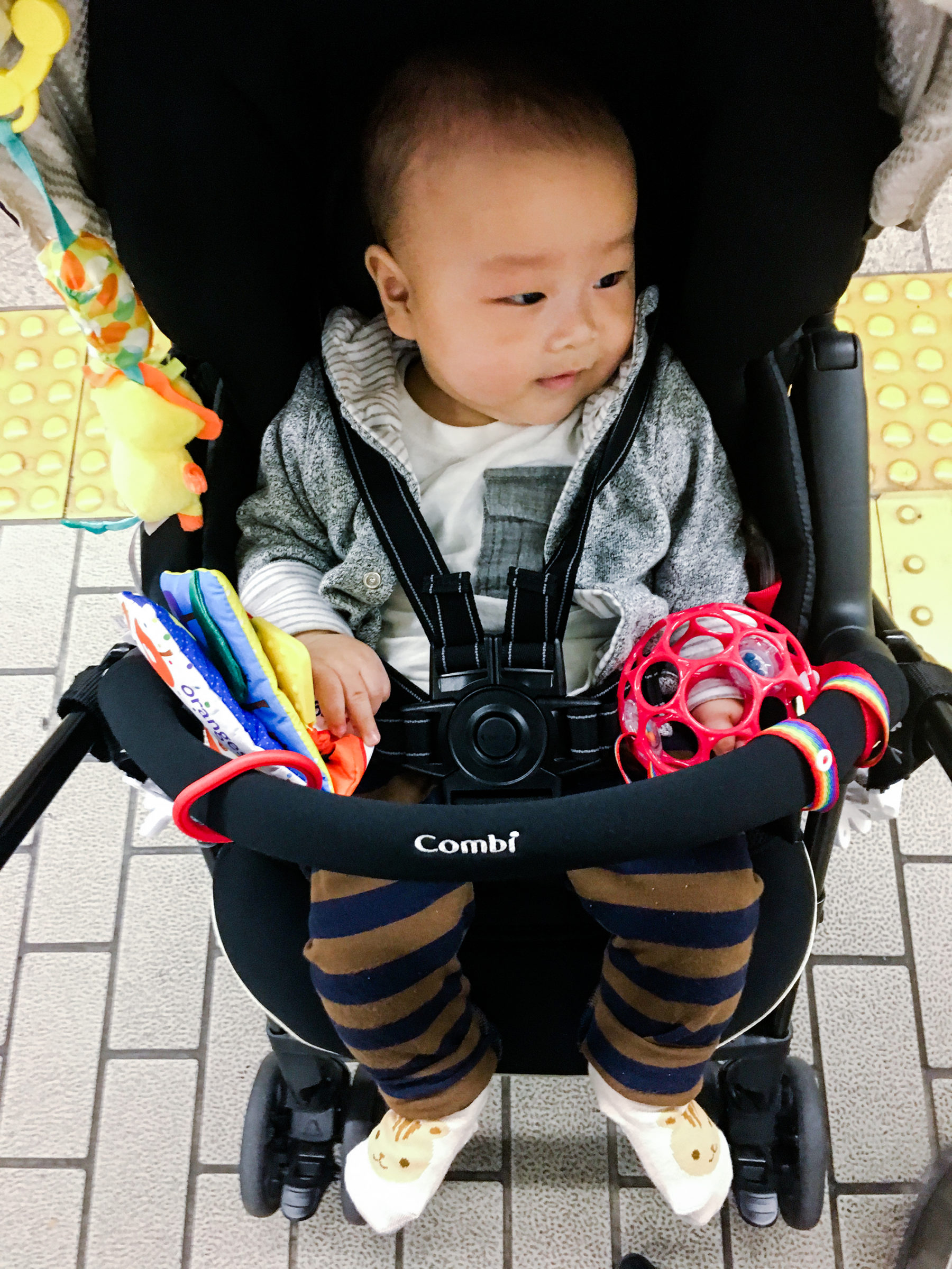 秋服コーディネートの瑛太朗